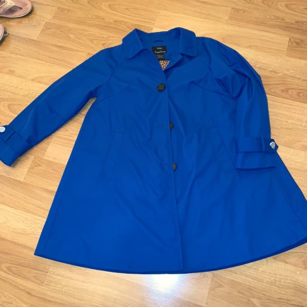 NWT DENNIS BASSO TRENCH COAT